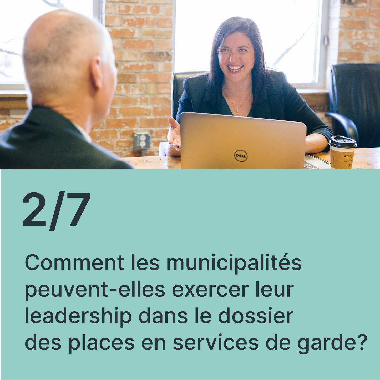Comment les municipalités peuvent-elles exercer leur leadership dans le dossier des places en services de garde?