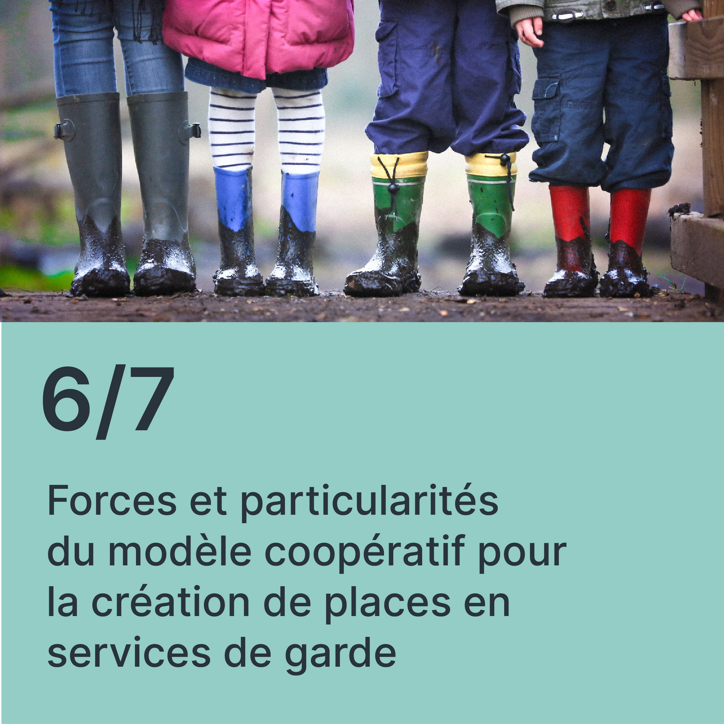 Forces et particularités du modèle coopératif pour la création de places en services de garde
